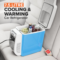 Portable electric mini car refrigerator 