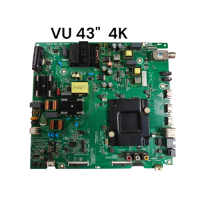 VU 43" 4K Used &amp; Tested LED TV Motherboard 43PM– FRU-43A6100